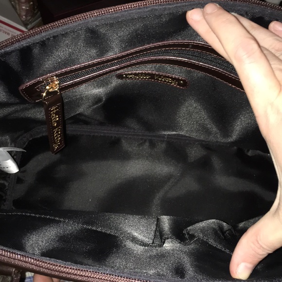 Loungefly Hello Kitty Embossed Brown Purse EUC - Picture 6 of 7